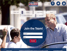 Tablet Screenshot of jeffdenham.com